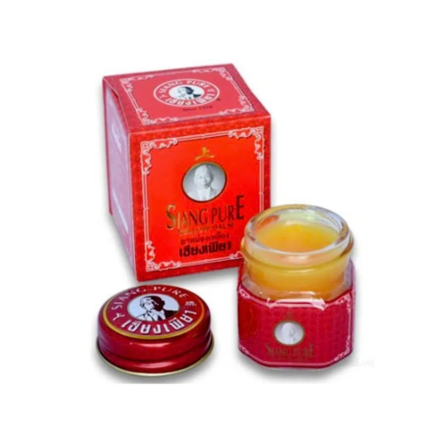 Dầu cù là Siang Pure Balm Thái Lan (H/12gr) – Giảm đau nhức, trúng gió hiệu quả với thảo dược thiên nhiên